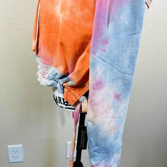 Blank NYC Pink sweater women sweet spot sweater long sleeve hoodie size M boho - Picture 10 of 12